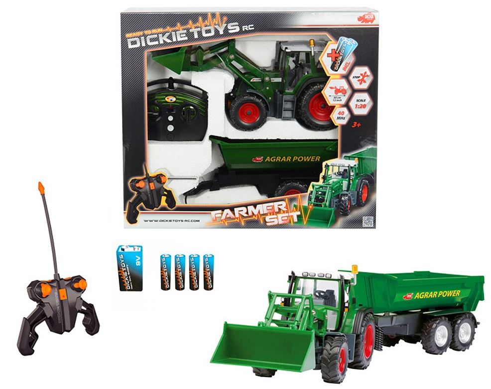 Traktor FENDT s návěsem - modely, hračky a stavebnice pro děti, AGS Ing. Beneš