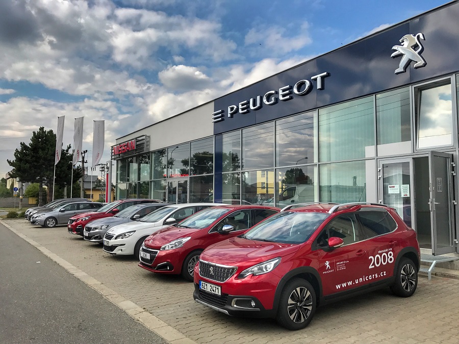 Peugeot prodej vozů Zlín