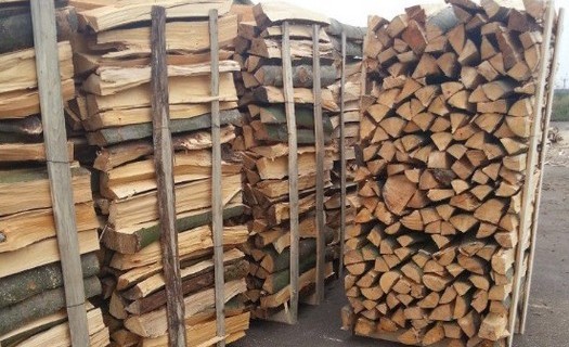 Dobře skladované a vysušené palivové dřevo Znojmo