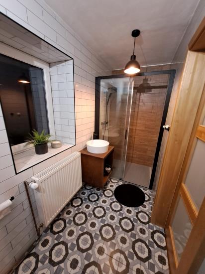 Krásná koupelna od Lukáše Volejníka ve skandinávském stylu