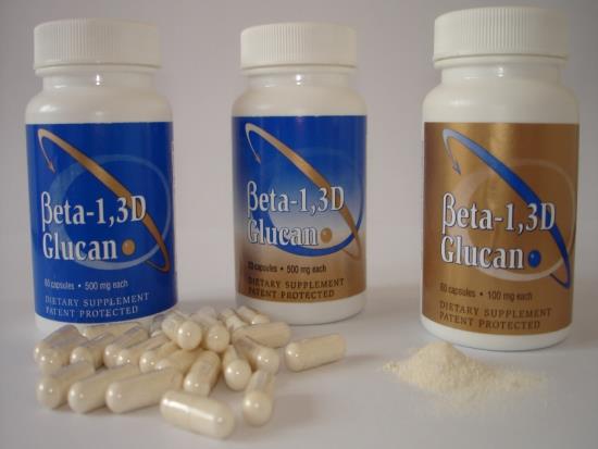 Přírodní doplněk stravy Beta – 1,3 D Glucanu