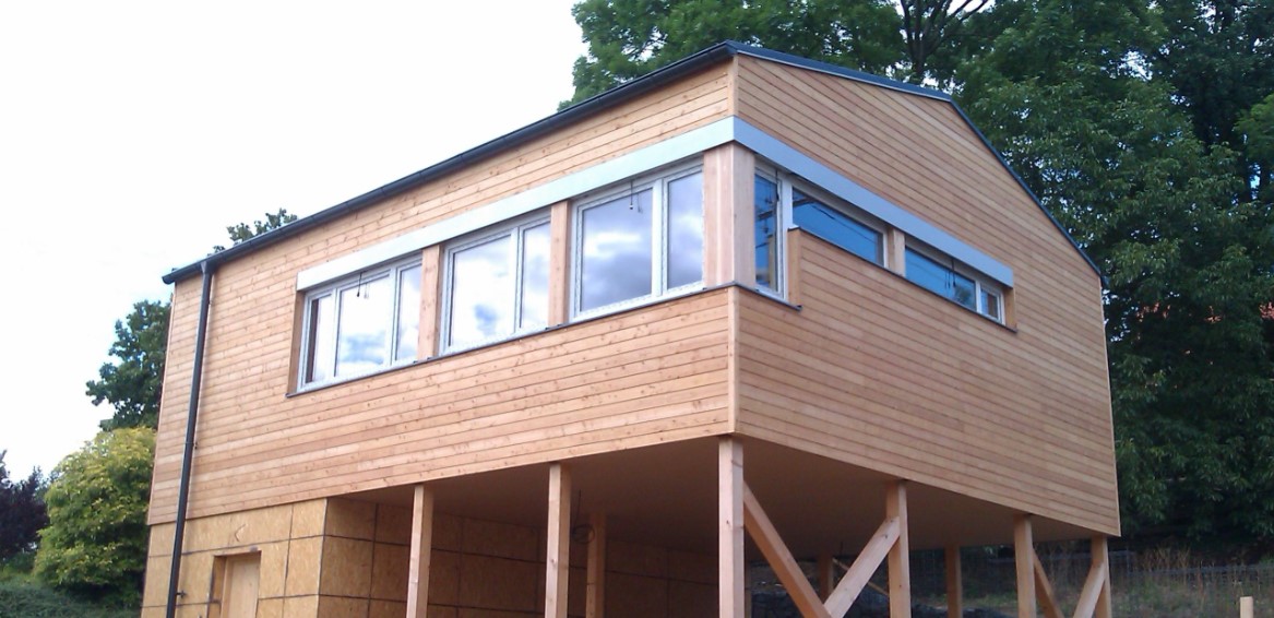 Moderní nízkoenergetické dřevěné domy