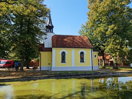Obec Lipí – novogotická kaple Panny Marie Lurdské