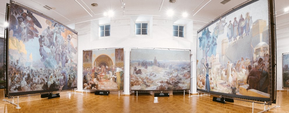 Slovanská epopej: Monumentální cyklus obrazů