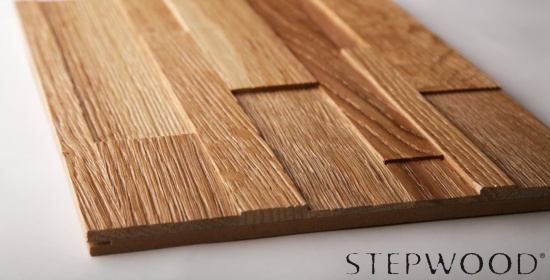 Designové desky STEPWOOD® představují moderní využití tradičního materiálu