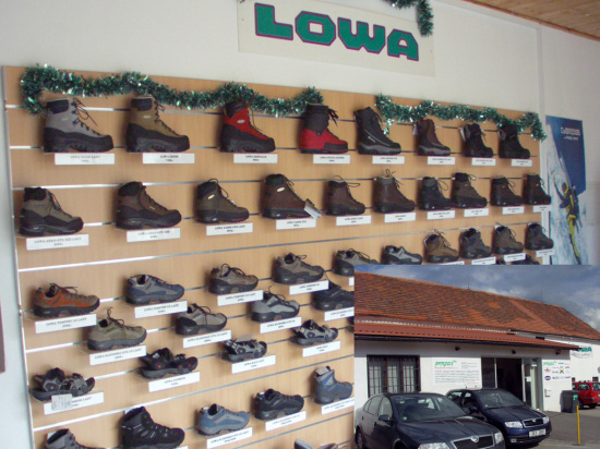 Outdoorová kvalitní obuv LOWA - PROSPORT PRAHA