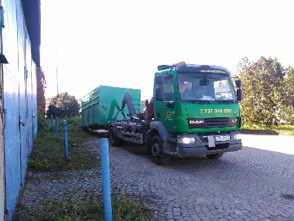 pronájem kontejneru pro stavební odpad a jeho odvoz