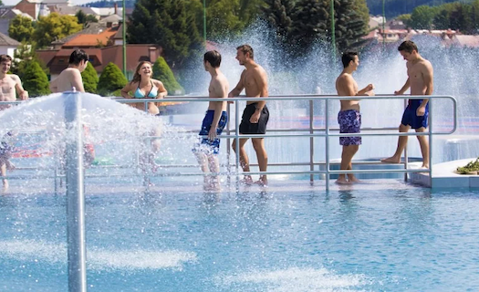 Aquapark v Ústí nad Orlicí - vodní atrakce