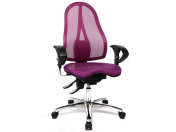 Pohodlné nastavitelné židle Sitness a Therapia pro zdravé sezení