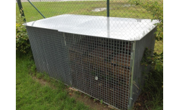 Roštový kontejner pro komposty i jako krmidlo pro zvířata