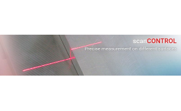scanCONTROL - přesnost a rychlost měření na světové úrovni