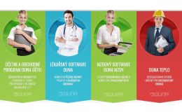 Software Duna pro vedení mezd, účetnictví, lékařských výkonů