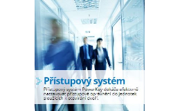 Přístupový systém PowerKey,  ADVENT, spol. s r. o., Praha 6