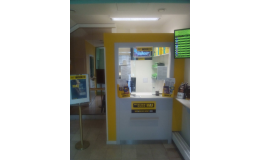 You can send or receive cash at any Western Union branch.