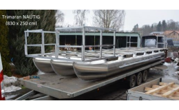 Nautig Traapper 35, zakázková výroba pontonů, NAUTIG SE