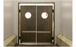 chladírenské dveře dvoukřídlé kyvadlové