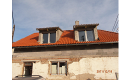 Renova střechy - tesařské, pokrývačské i klempířské práce