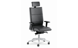 Kancelářská židle s podhlavníkem LASER 697-SYS